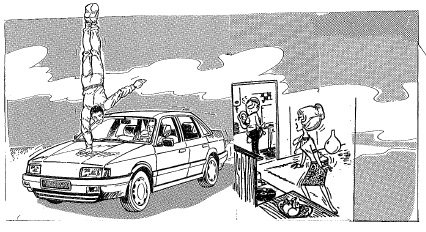 Pedro Sánchez haciendo el pino