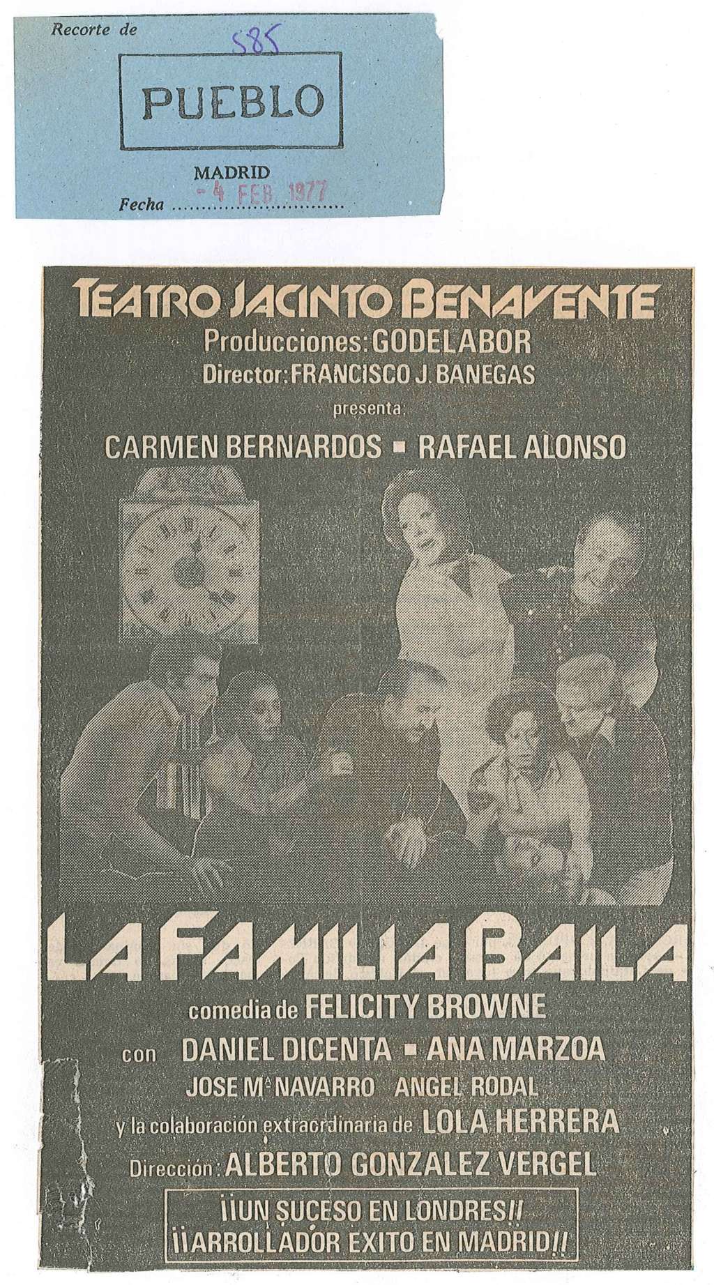 la familia baila